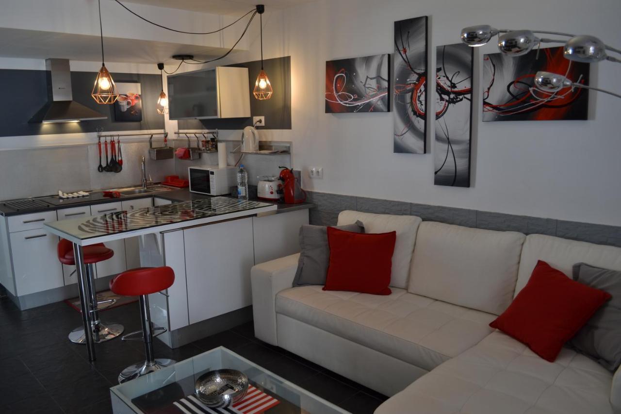 Apartmán Red Loft Deluxe - Vivienda Vacacional A Playa Del Ingles Exteriér fotografie